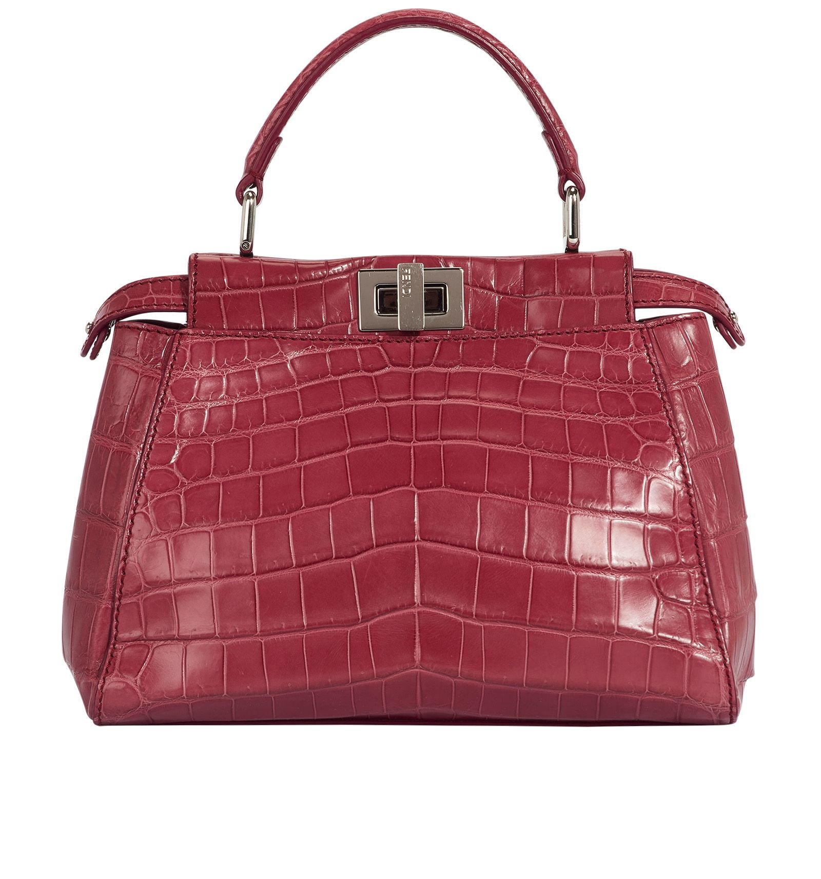 Fendi peekaboo hotsell mini crocodile